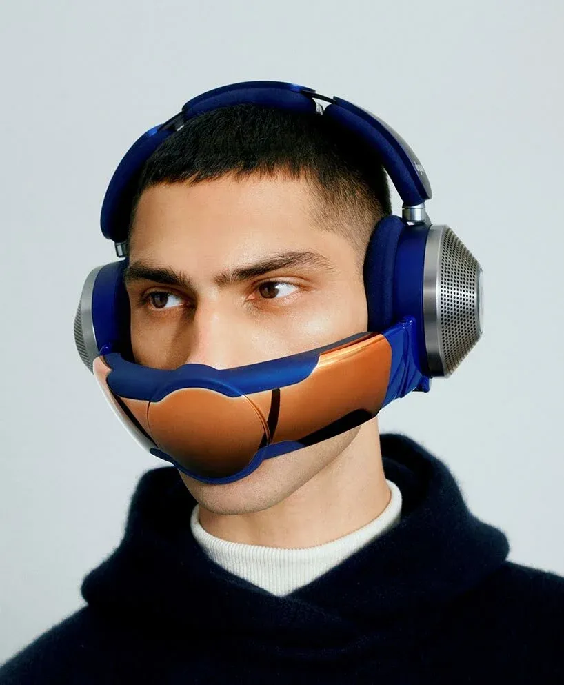 What Are The Most Strange Headphones? Dyson Zone Cyberpunk Air Purifier