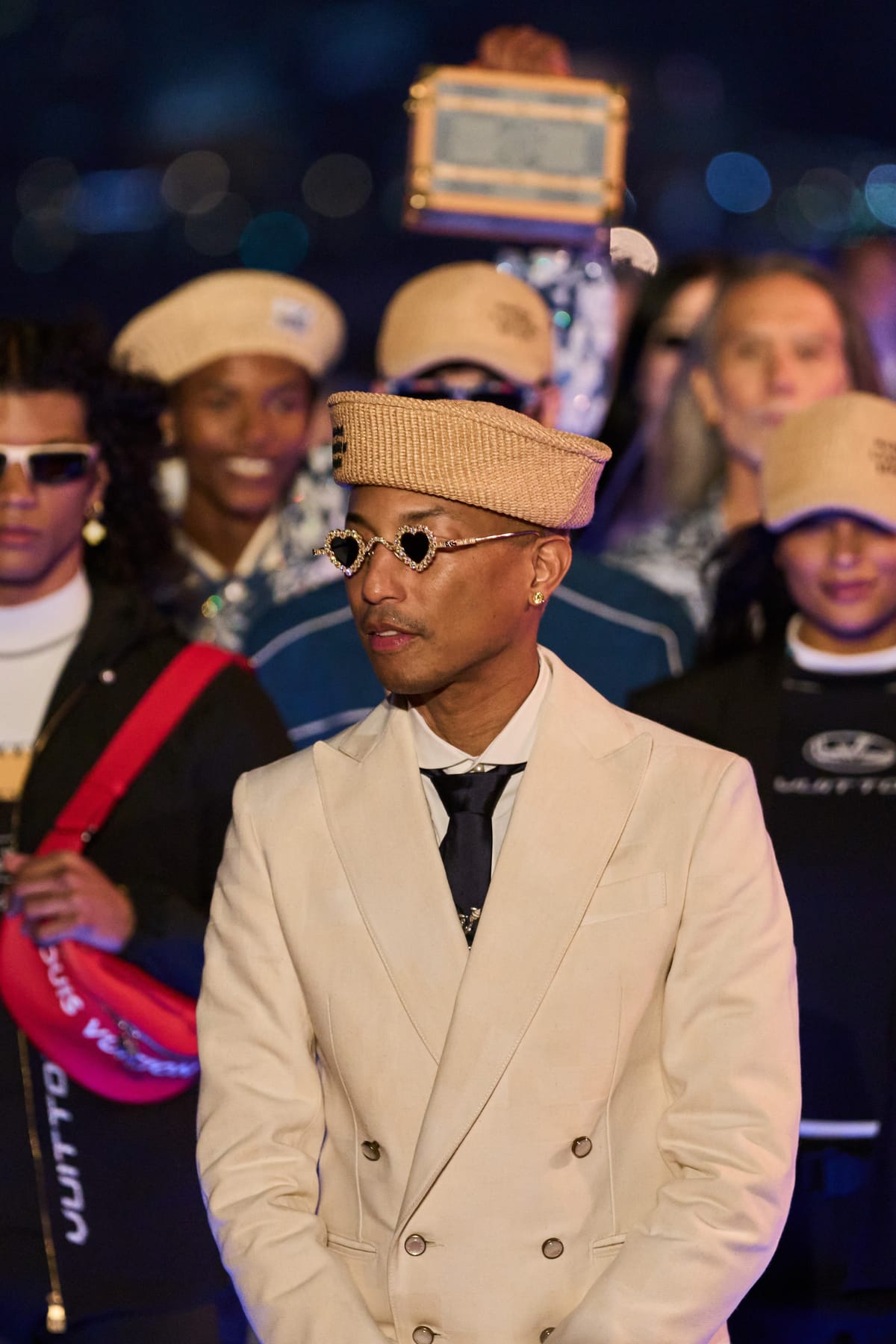 Pharrell Williams Unveils Louis Vuitton Men's PreFall 2024 Show in