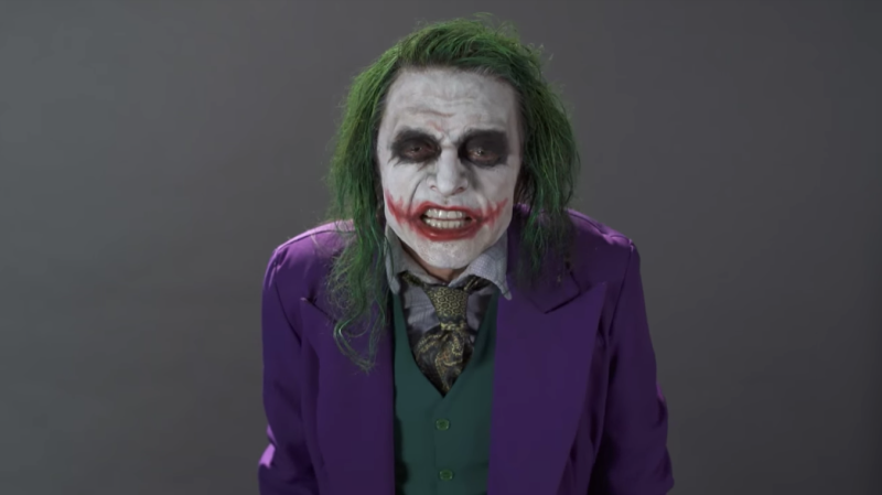 Tommy Wiseau's Joker audition tape is absolutely, unintentionally terrifying