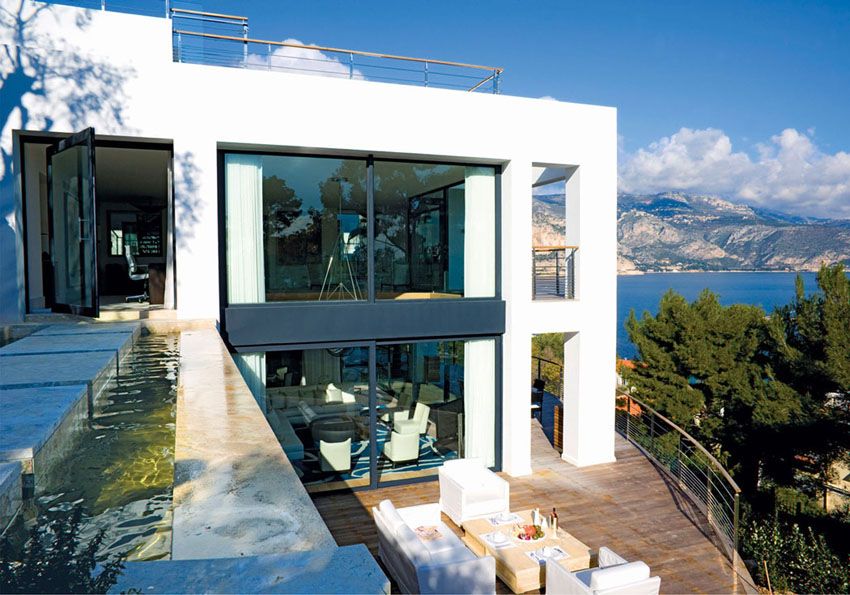 At Home In Spectacular Villa Med: A French Riviera Hideaway Overlooking The Superyacht Circuit.