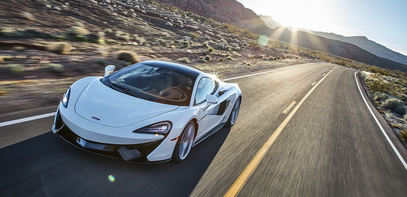 A McLaren 570GT for The Journey.