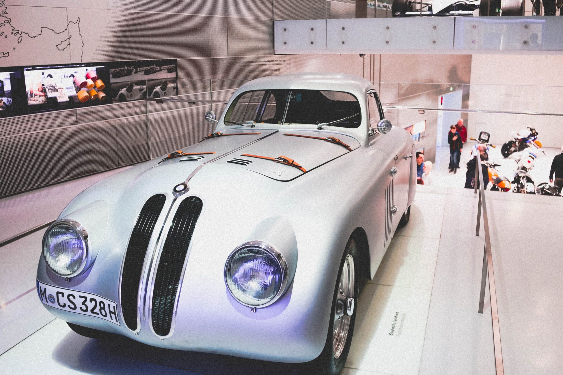 How The BMW Museum Takes You On An Upward Winding Tour Of The Many Accomplishments Of  World famous Auto Maker.
