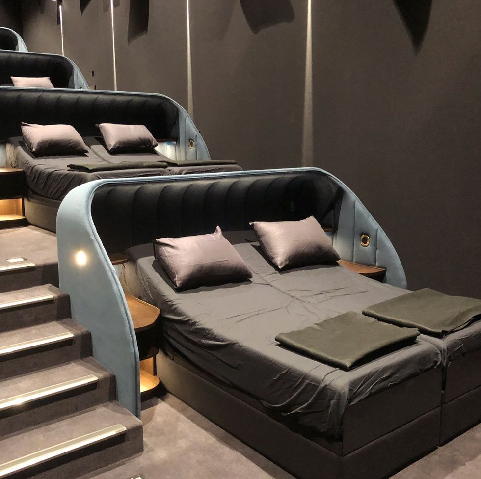 This Swiss Theater Has Reclining Beds Instead of Seats—and Unlimited Snacks