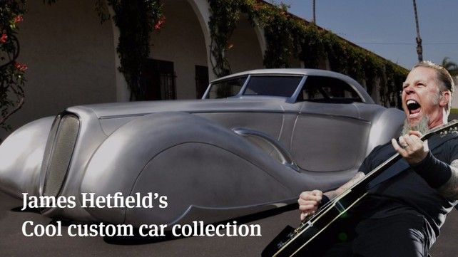 James Hetfield, lead singer of Metallica  just released his entire car collection for fans to enjoy - Pick your favourite!