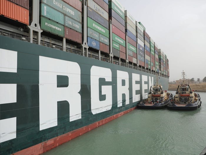 Cargo Ship Stranded In The Suez Canal: What Are The Economic Consequences Of Stopping Traffic?