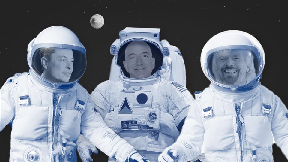 Branson, Bezos And Musk- The Business Of Space By World's Tycoons