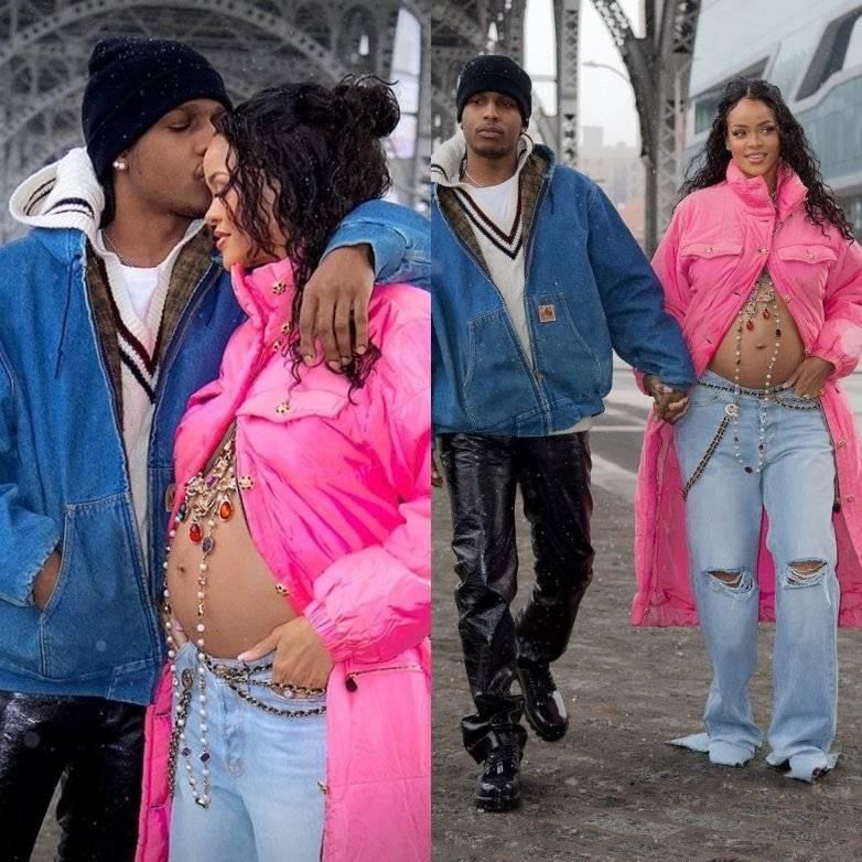 These  pictures of Rihanna's Pregnancy Are Breaking The Internet.