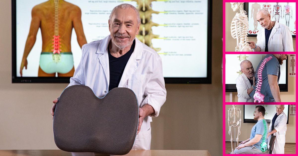 Klaudena Ergonomic Memory Seat Cushion : Why Everyone with Back Pain Should Buy One