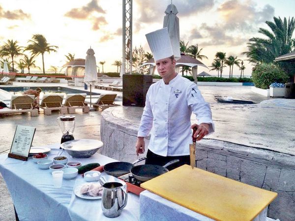 Montreal-born Chef Derek  Allen: The Star Chef Of Six Senses Zigy Bay Resort And Sense  On The  Edge  Fine Dinning Restaurants .