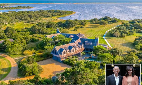 Inside Barack and Michelle Obama's huge $11.75m mansion in Martha's vineyards, exclusive photos of their brand new Massachusetts mansion