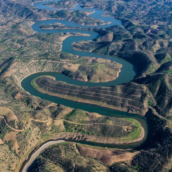 The Fascinating Tale Of The  Odeleite, The Blue Dragon River In Portugal And Europe's Biggest Mystery