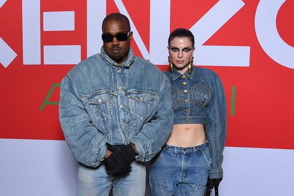 Kanye West and Julia Fox appear as a couple at Fashion Week
