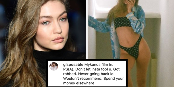 Gigi And Bella Hadid Robbed While Vacationing In Greece