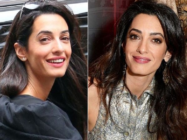 How To Look Naturally  Beautiful  : 19 Photos Of Amal Clooney Without Makeup