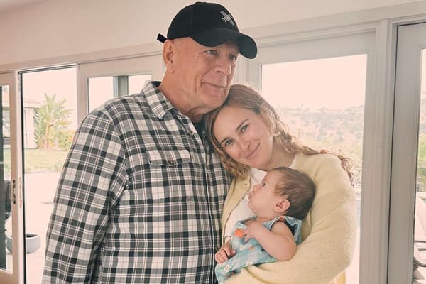 Bruce Willis and Demi Moore's Are First-Time Granparents  with Granddaughter Louetta