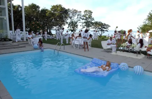 Leaked footage from Diddy's White Party Features An Array Of Celebrities, Including The Kardashians