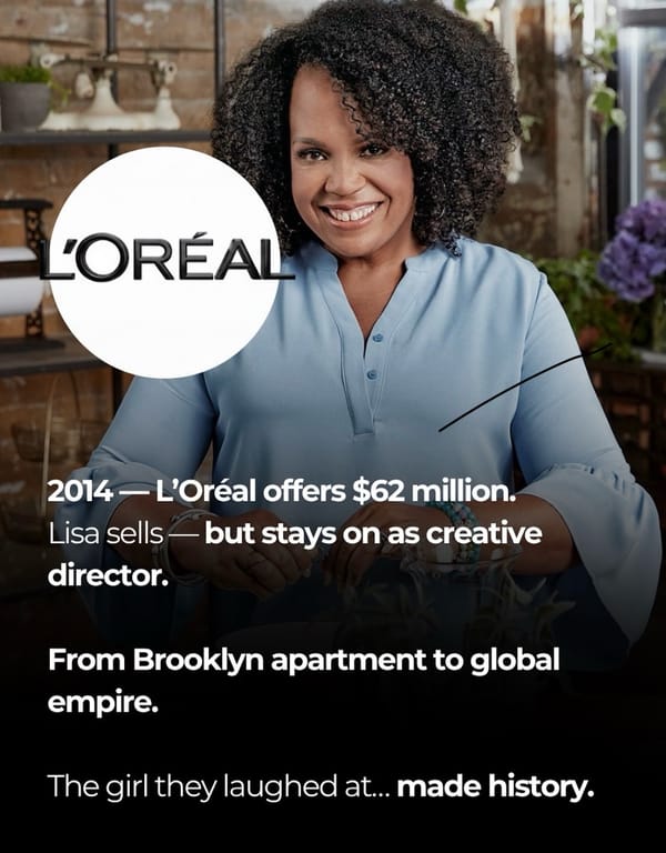 They Laughed When She Quit MTV — But 15 Years Later, L’Oréal Wrote Her a $62 Million Check